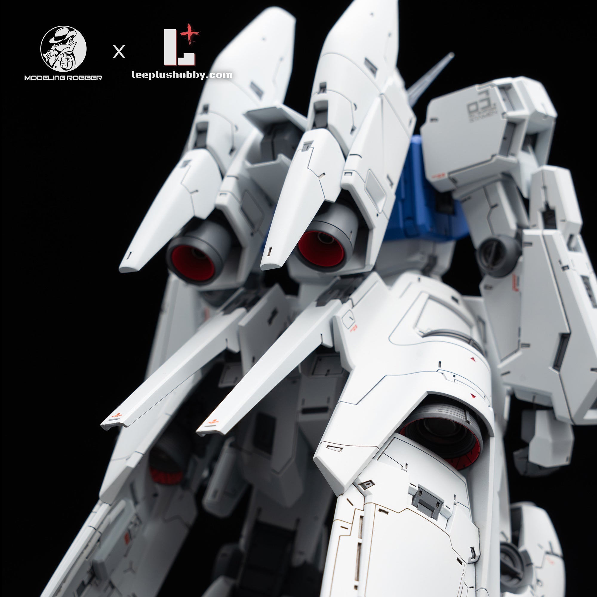 Modeling Robber RX-78GP03S Gundam Stamen resin kit detail view 9