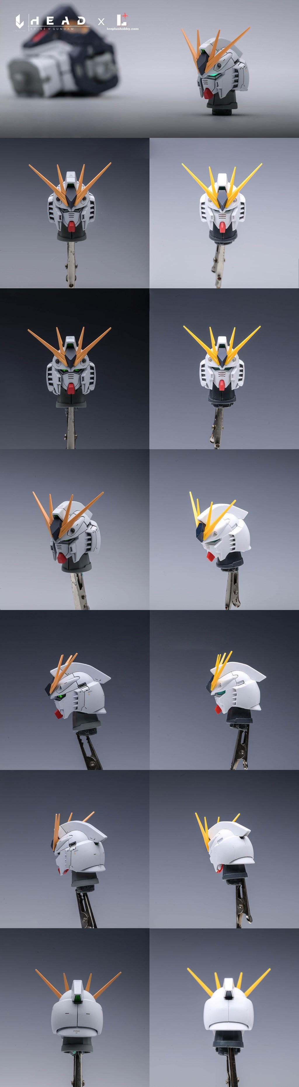 Line Factory - Resin Conversion Kits for MG ν Gundam Ver Ka.