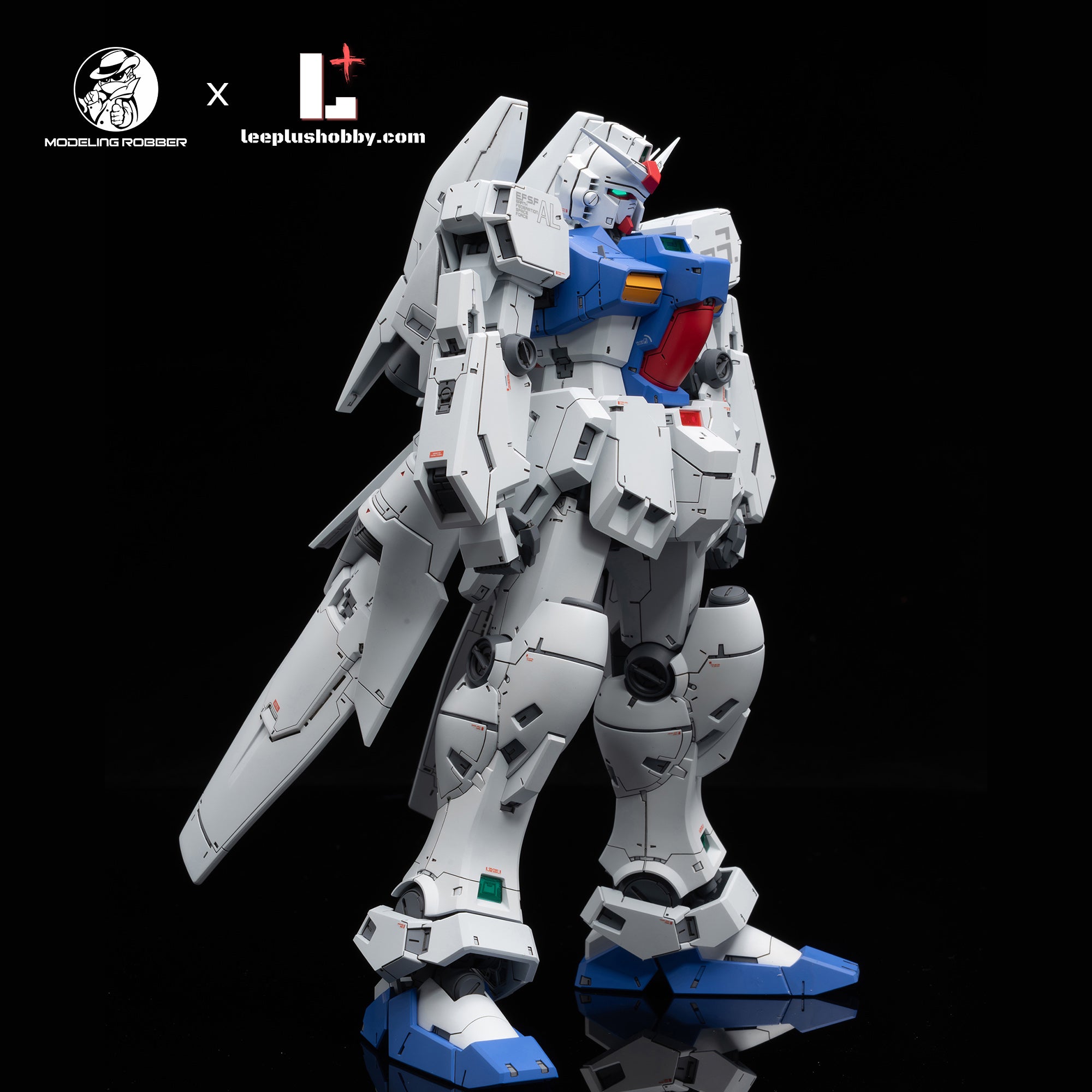 Modeling Robber RX-78GP03S Gundam Stamen resin kit detail view 2