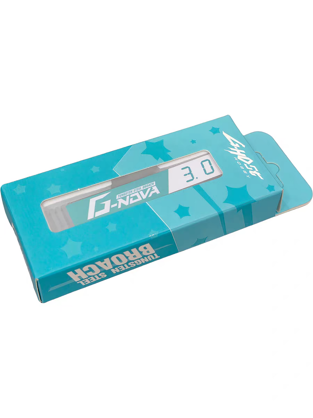 G-Host Scriber Blades 0.1–3.0 mm — 3.0 mm blade in turquoise packaging