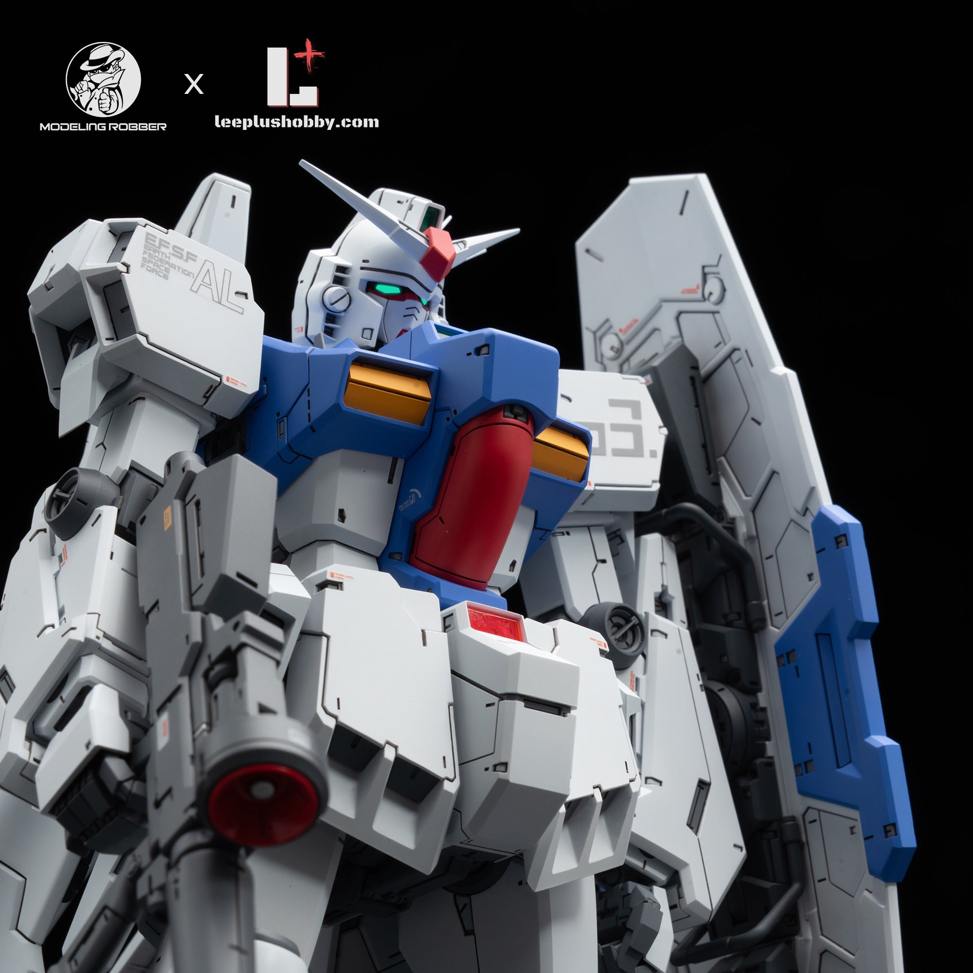 Modeling Robber RX-78GP03S Gundam Stamen resin kit detail view 8