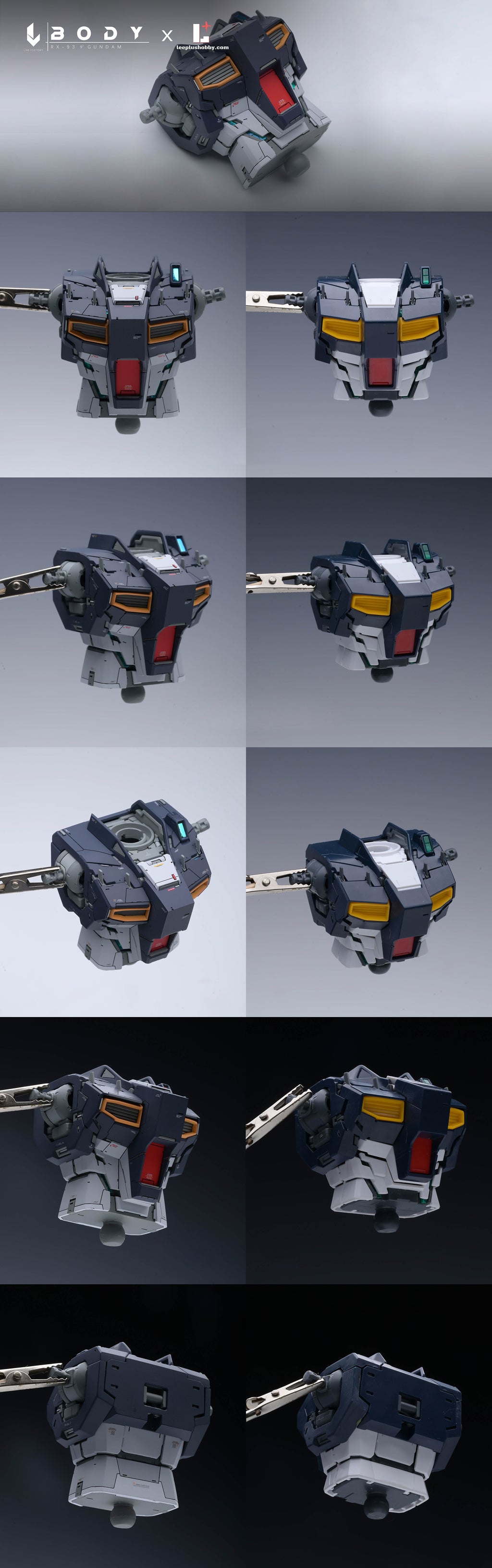 Line Factory - Resin Conversion Kits for MG ν Gundam Ver Ka.