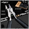 G-Host Premium Single Blade Nipper — blade close-up with wooden presentation box