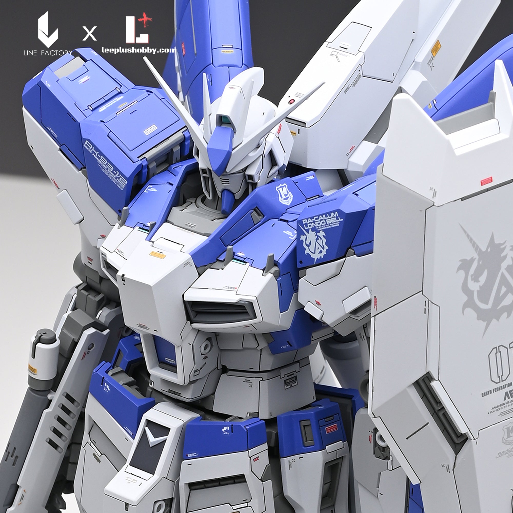 Line Factory - Resin Conversion Kits for MG Hi-ν Gundam Ver Ka.