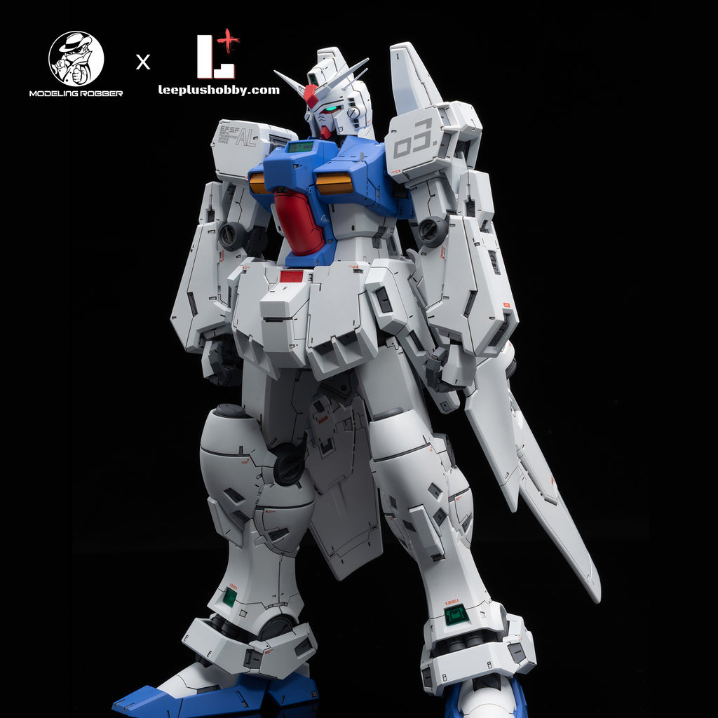 Modeling Robber RX-78GP03S Gundam Stamen resin kit detail view 3