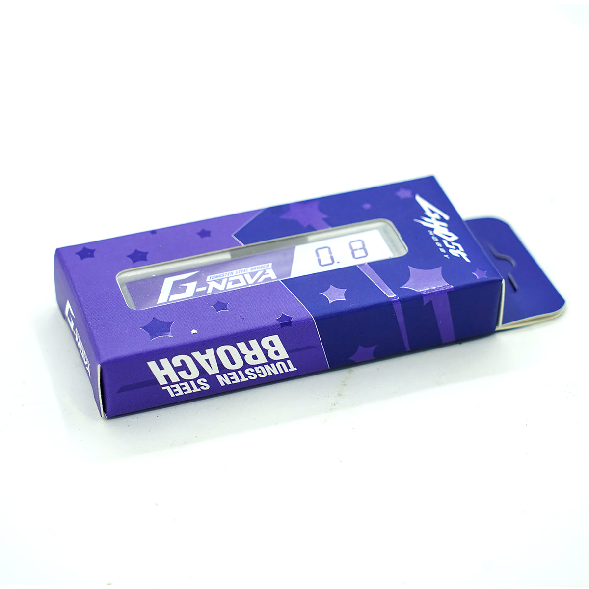 G-Host Scriber Blades 0.1–3.0 mm — 0.8 mm blade in violet packaging