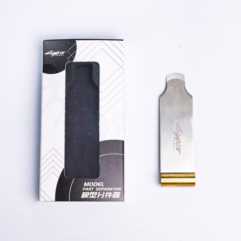 G-Host Parts Separator Set — wide-tip separator beside its box