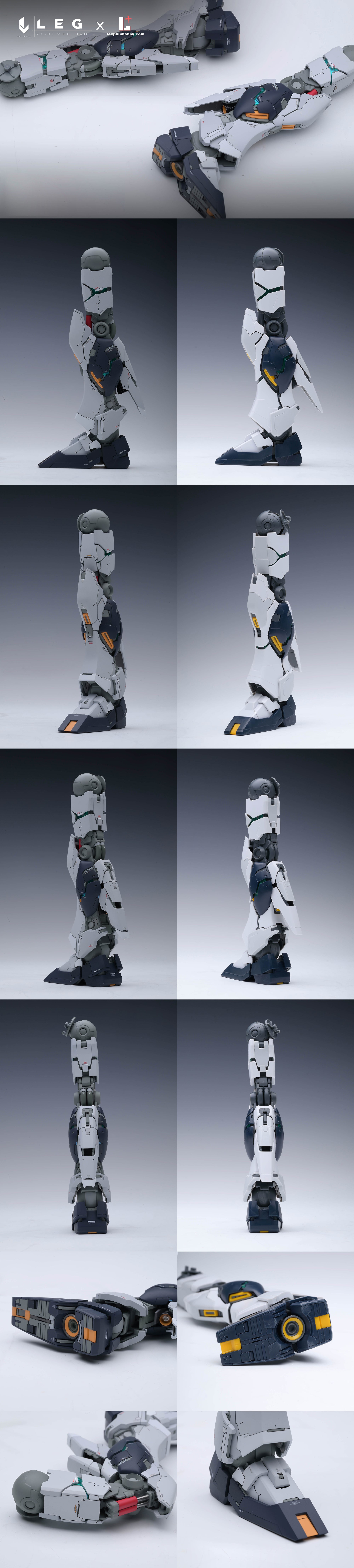 Line Factory - Resin Conversion Kits for MG ν Gundam Ver Ka.