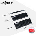G-Host Carbon Fibre Sanding Board Set — three carbon fibre boards with size labels
