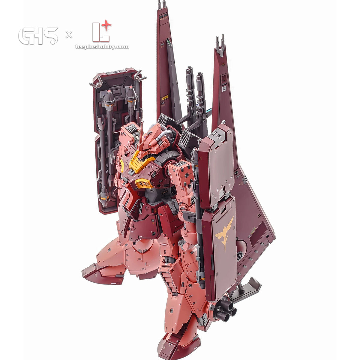 GHS 1/100 MSK-008 Dijeh Char's Custom resin kit — elevated front three-quarter view