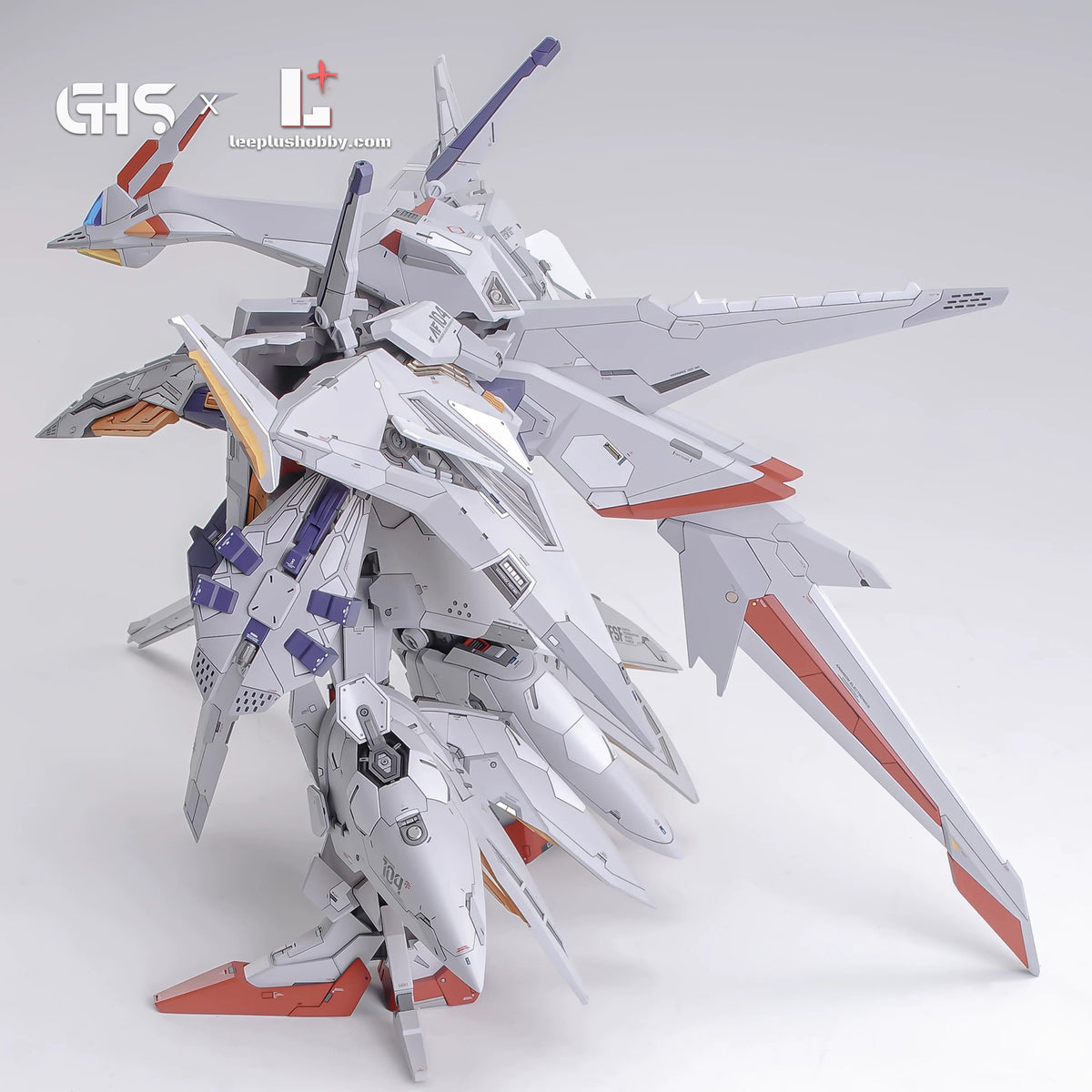 GHS HG 1/144 RX-104FF Penelope conversion — full-body side view with flight equipment