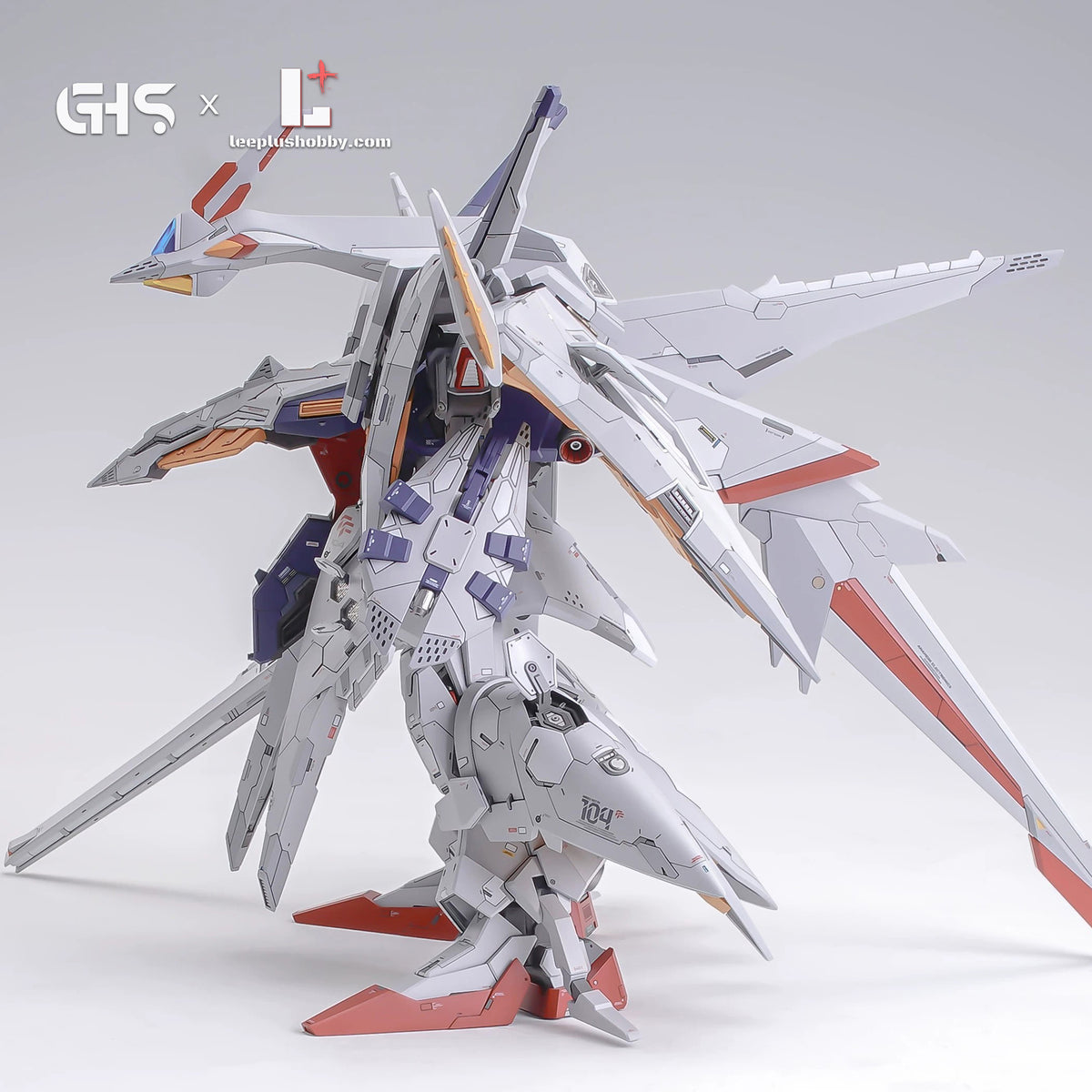 GHS HG 1/144 RX-104FF Penelope conversion — side view with extended wing panels