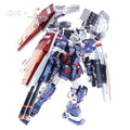 GHS MG 1/100 FA-78 Full Armor Gundam Ver.Ka conversion — painted model in flight with shields raised
