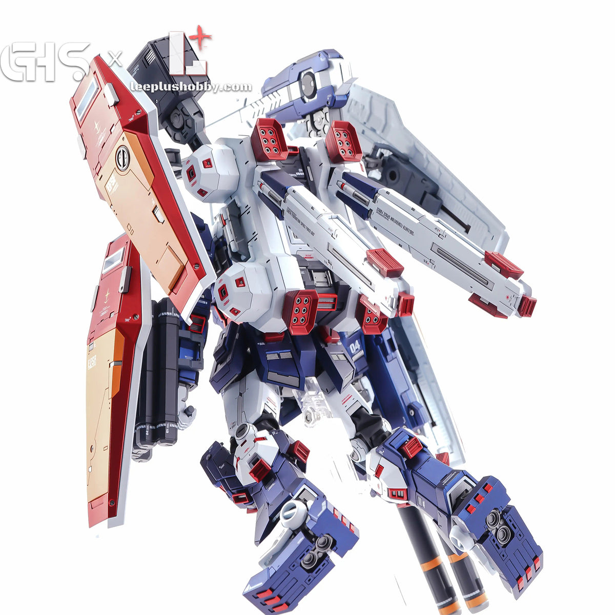 GHS MG 1/100 FA-78 Full Armor Gundam Ver.Ka conversion — rear view showing backpack and feet