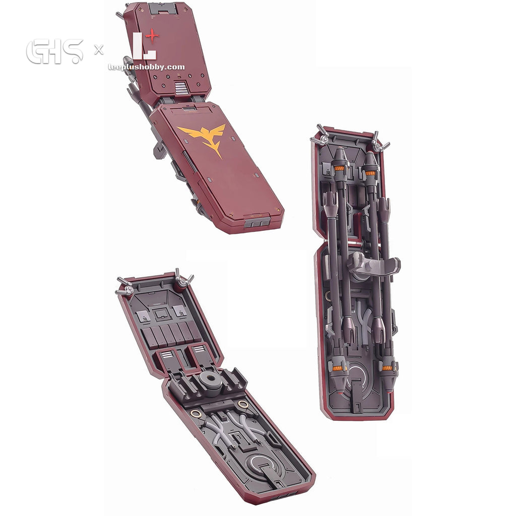 GHS 1/100 MSK-008 Dijeh Char's Custom resin kit — shoulder shield exterior and interior