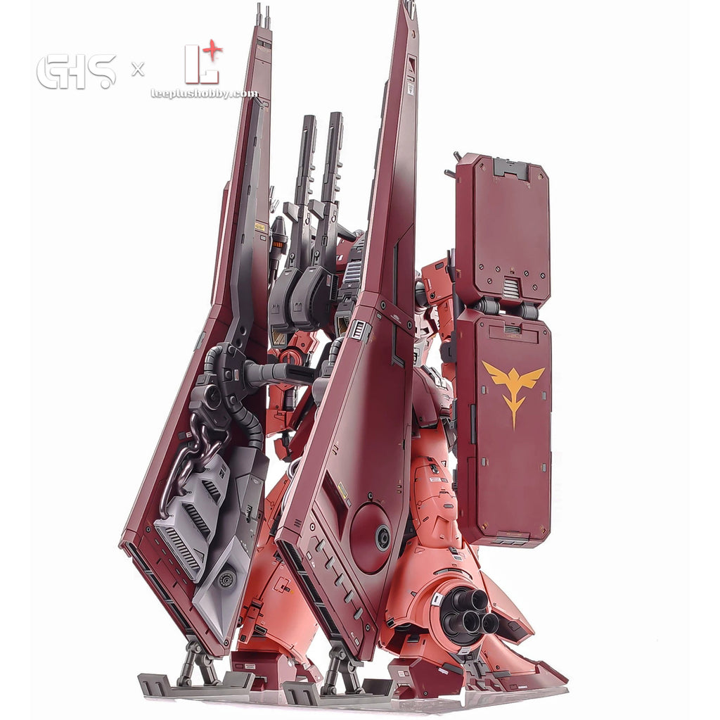 GHS 1/100 MSK-008 Dijeh Char's Custom resin kit — rear three-quarter view with shoulder shield