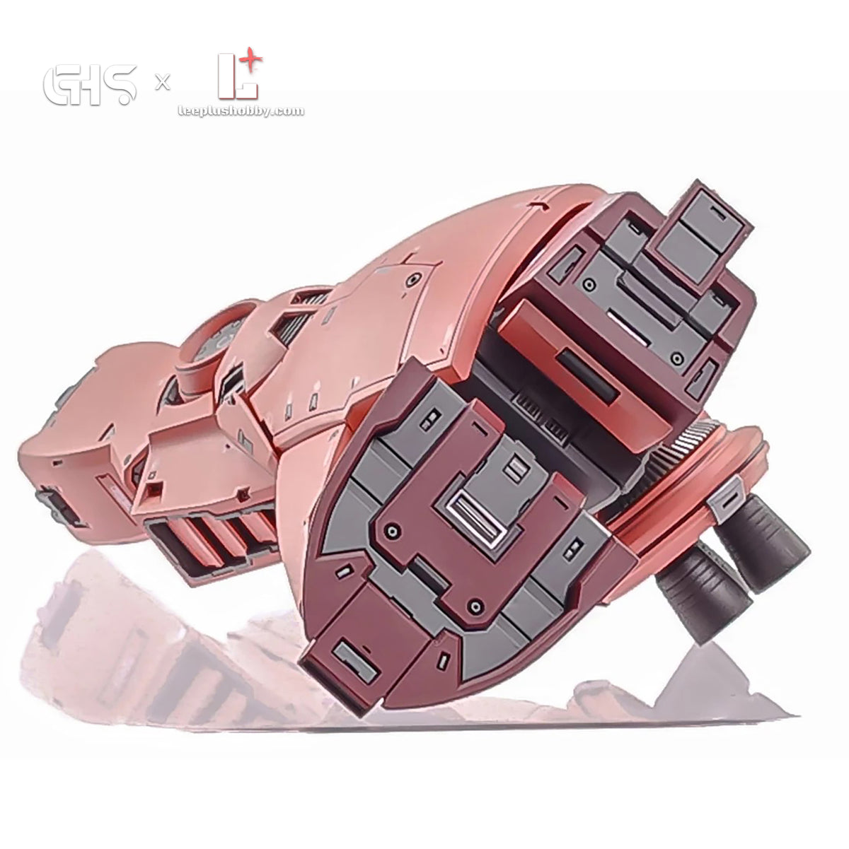 GHS 1/100 MSK-008 Dijeh Char's Custom resin kit — underside and interior of detached armour panels