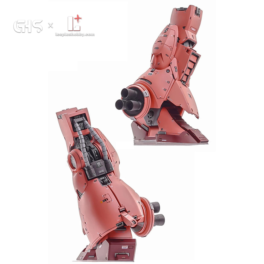GHS 1/100 MSK-008 Dijeh Char's Custom resin kit — detached lower-leg assemblies with calf thrusters