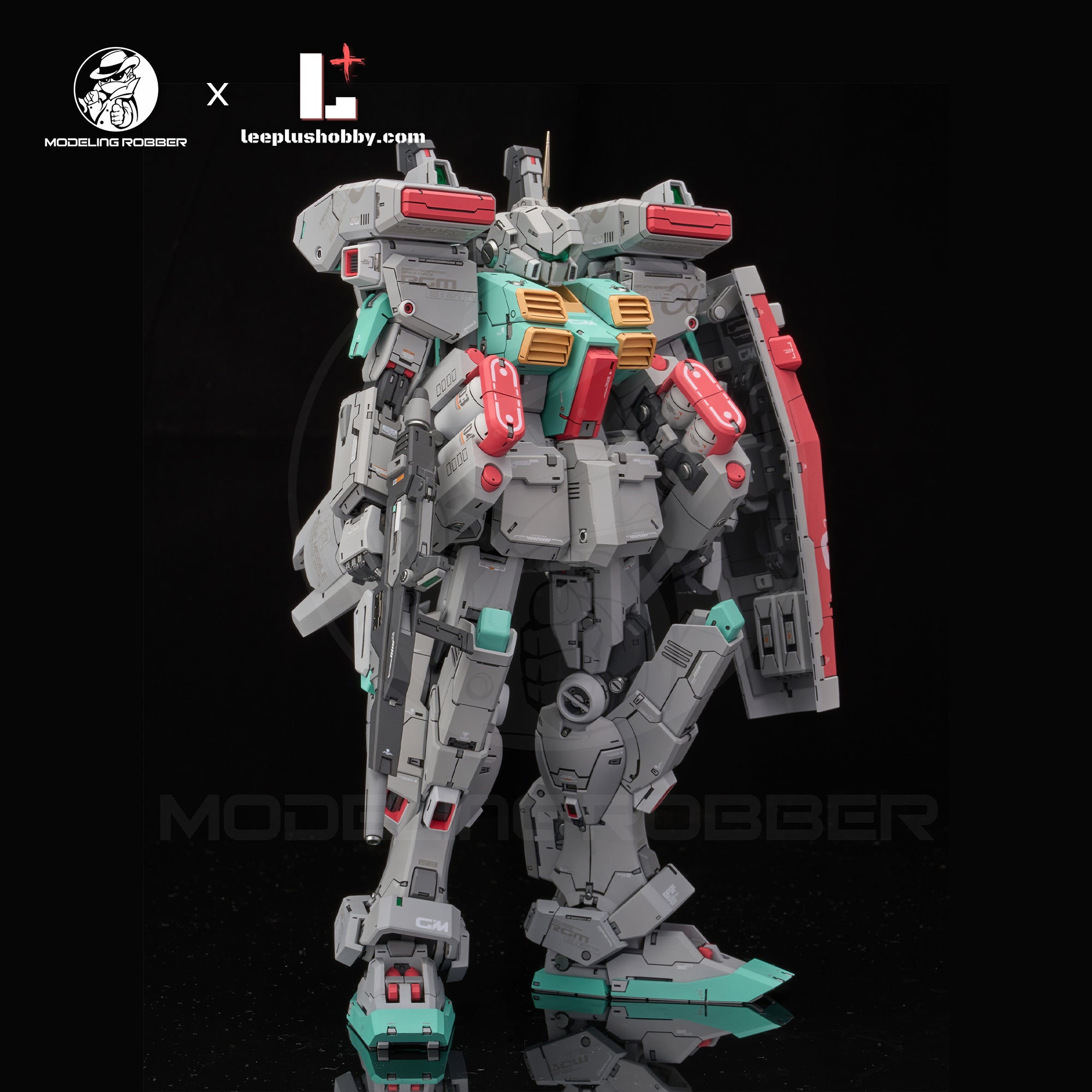 Modeling Robber 1/100 RGM-86R GM III full resin kit detail view 5